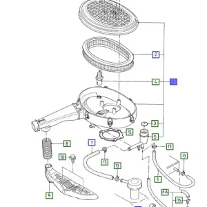 Tylko do końca tygodnia Filtr powietrza kompletny escort / fiesta FORD - wyprzedaż