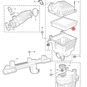 Filtr powietrza mg 3 Szybka dostawa