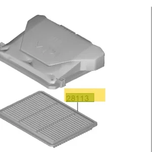 Filtr powietrza Hyundai I10 Wyprzedaż