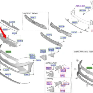 Grill atrapa chłodnicy 2015 2020 Tani