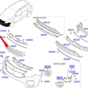 Wybór klientów Grill atrapa chłodnicy 2016 2018