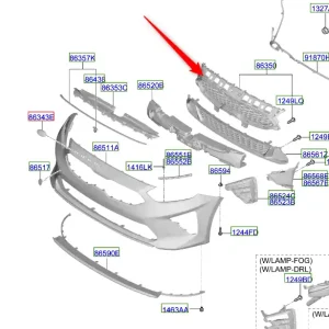 Grill atrapa chłodnicy 2020 Zamów teraz