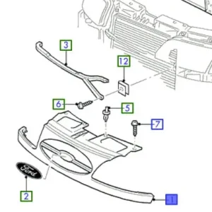Grill kratka chłodnicy 94 00 Nie przegap