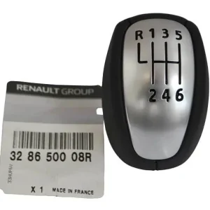 Gałka zmiany biegów skórzana manual RENAULT LAGUNA III 3 LATITUDE OE Hit cenowy