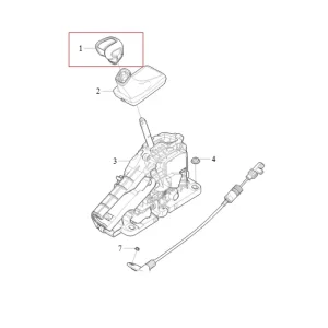 Gałka zmiany biegów Volvo V60 XC60 II Promocja