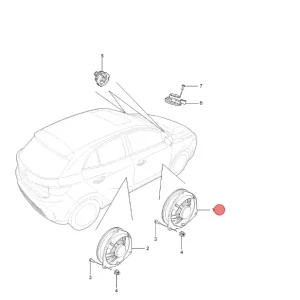 Premium Głośnik przedni MG3 2024