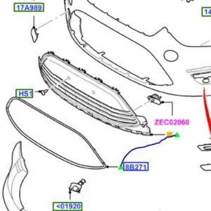 Popularny Grill zderzaka przedniego / 20062015