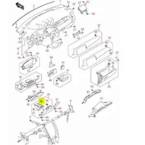 Nowość Kieszeń boczna Suzuki Vitara - wyprzedaż