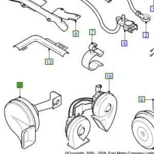 Klakson sygnał dźwiękowy transit 20002006 Tylko dziś