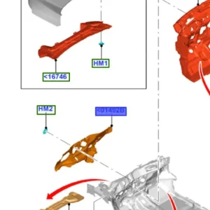 Izolacja ściany grodziowej Ford EcoSport 2013 2023 - wyprzedaż Taniej