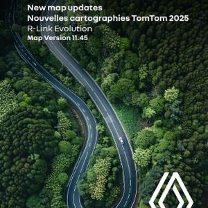Karta SD aktualizacja map Europy 11.45 R-LINK TomTom 2025 RENAULT OE Ekspresowa dostawa