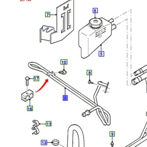 Przewód układu wspomagania kierownicy transit 9400 FORD - wyprzedaż Tylko dziś