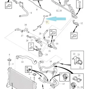 Okazja Przewód wąż Volvo