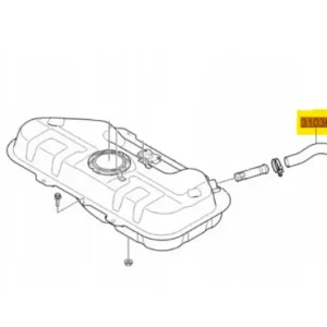 Przewód wlewu paliwa Hyundai I20 Oferta czasowa