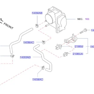 Przewód wodny nissan - wyprzedaż Wysoka jakość