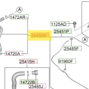 Przewód zbiornika chłodnicy Hyundai Tucson - wyprzedaż Obniżka ceny