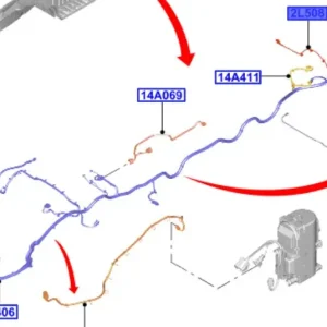 Przewód zużycia klocków hamulcowych tył ttg 2014 Promocja