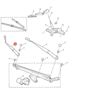 Ramię wycieraczki prawe MG3 2024 Sprawdź teraz