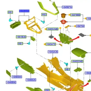 Najlepsza cena Ramka selektora focus MK3 20142019 FORD - wyprzedaż