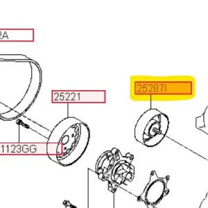 Rolka paska osprzętu Hyundai Szybka dostawa