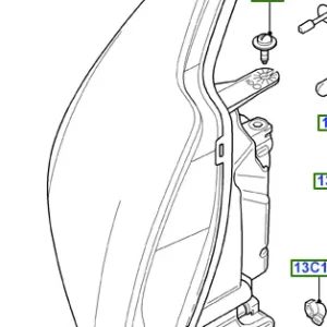 Wyjątkowa oferta Reflektor przedni lewy focus MK2 FORD