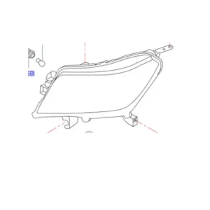 Reflektor przedni lewy NISSAN Hit sprzedaży