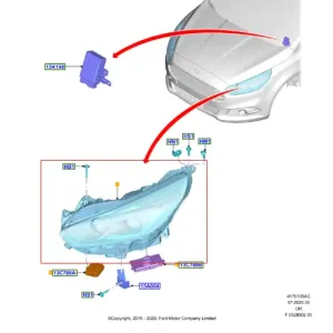 Tylko do końca tygodnia Reflektor przedni prawy
