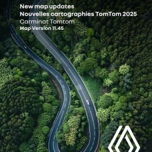 RENAULT karta SD aktualizacja map Europy 11.45 TomTom Carminat 2025 OE Premium