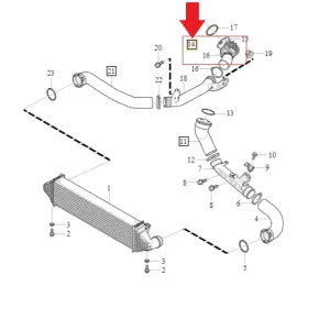 Wysoka jakość Rezonator rura turbo