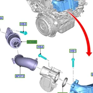 Rura kanał powietrzny filtra powietrza / Oferta czasowa