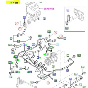Rabat Rura przewód klimatyzacji ranger 20062012 FORD