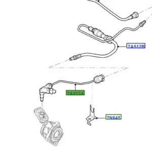 Tylko do końca tygodnia Rura siłownika sprzęgła Ford Mondeo MK4 Smax Galaxy - wyprzedaż