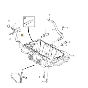 Rura spustowa oleju XC60 Darmowa dostawa