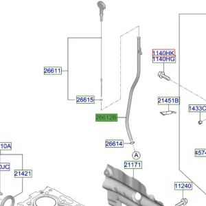 Kup online Rurka bagnetu oleju Kia ProCeed 20-25