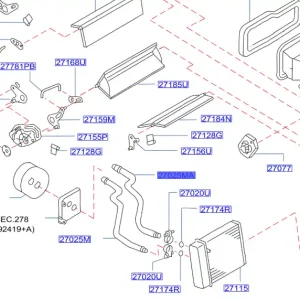 Rurka nagrzewnicy nissan micra K12 - wyprzedaż Bezpieczne zakupy