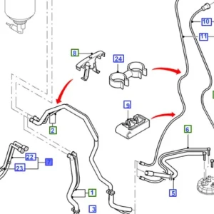 Rurka przewód paliwa transit 0006 Okazja