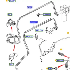 Darmowa dostawa Rurka przewód paliwa transit TT9 20062014 FORD - wyprzedaż