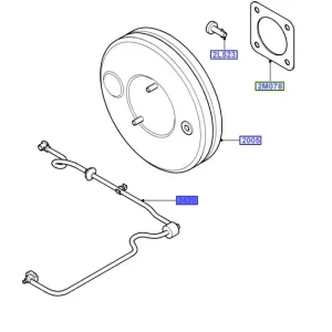 Rurka przewód podciśnienia Ford Cmax Nowość