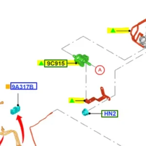 Rurka separator par paliwa Ford Mondeo MK5 - wyprzedaż Super okazja
