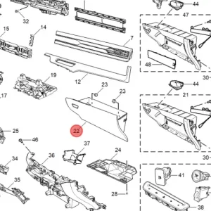 Schowek pasażera mg hs 2024 Oferta