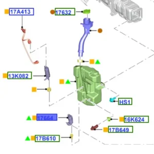 Tylko dziś Silniczek i pompka spryskiwaczy szyby Ford Kuga 2012 2020 - wyprzedaż
