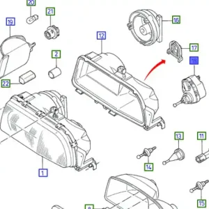 Silniczek regulacji reflektorów granada scorpio19921998 FORD - wyprzedaż Nowy