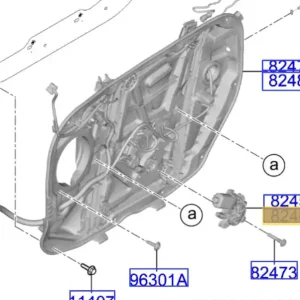 Darmowa dostawa Silniczek szyby przedniej prawa strona KIA CEED / XCEED / PROCEED 2018-2025 - wyprzedaż