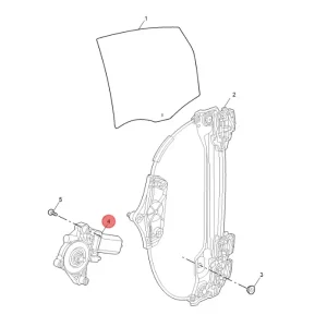 Silnik szyby prawy tył mg S5 ev Ostatnia szansa