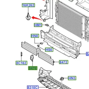 Siłownik żaluzji mondeo MK4 kuga smax galaxy focus MK3 FORD Wysoka jakość