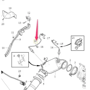 Sonda lambda EX40 XC40 Volvo Sprawdź teraz
