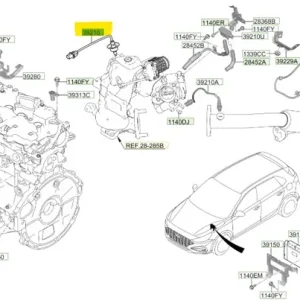 Zamów teraz Sonda lambda Hyundai I30 - wyprzedaż