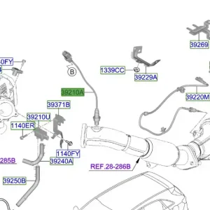 Tani Sonda lambda przed katalizatorem Kia ProCeed 20-25