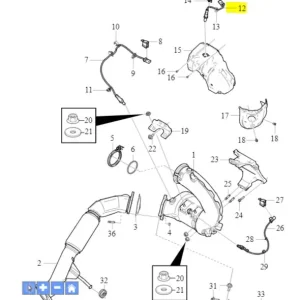 Sonda lambda przednia XC40 Zamów dziś