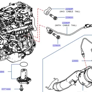 Sonda lambda Q50 / Q60 Infiniti - wyprzedaż Do wyczerpania zapasów